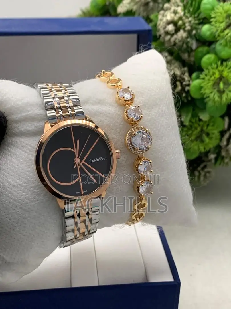 Ladies Watch and Bracelet