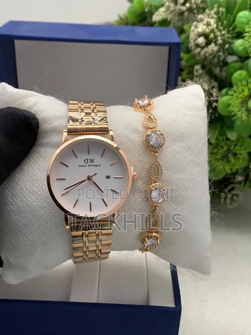 Ladies Watch and Bracelet