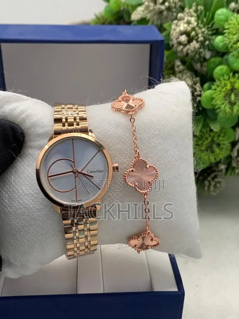 Ladies Watch and Bracelet