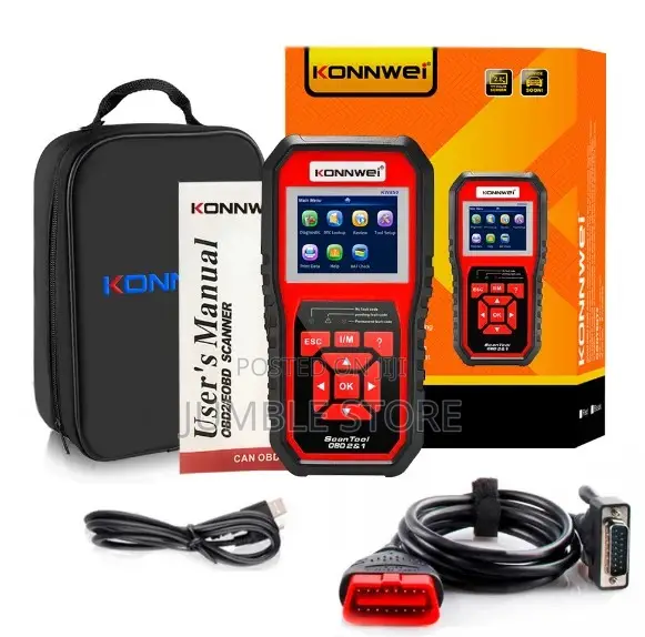 KONNWEI KW850 OBDII Automotive Scanner Code Reader Tester Scanner Tool