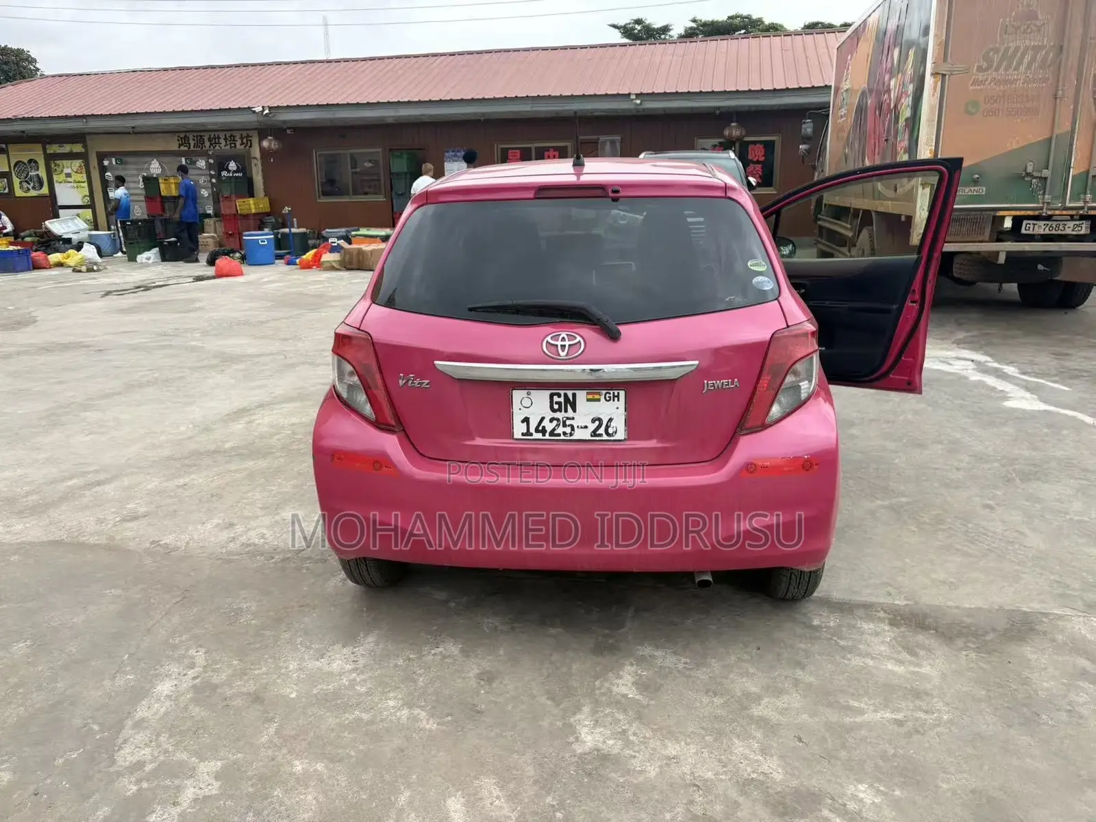 Toyota Yaris L Hatchback 3dr 2014 Red