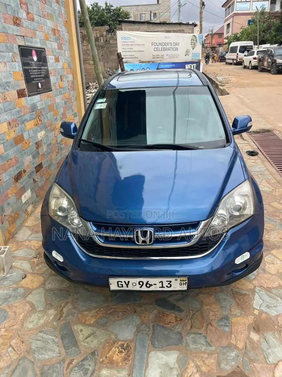 Honda CR-V 2008 Blue