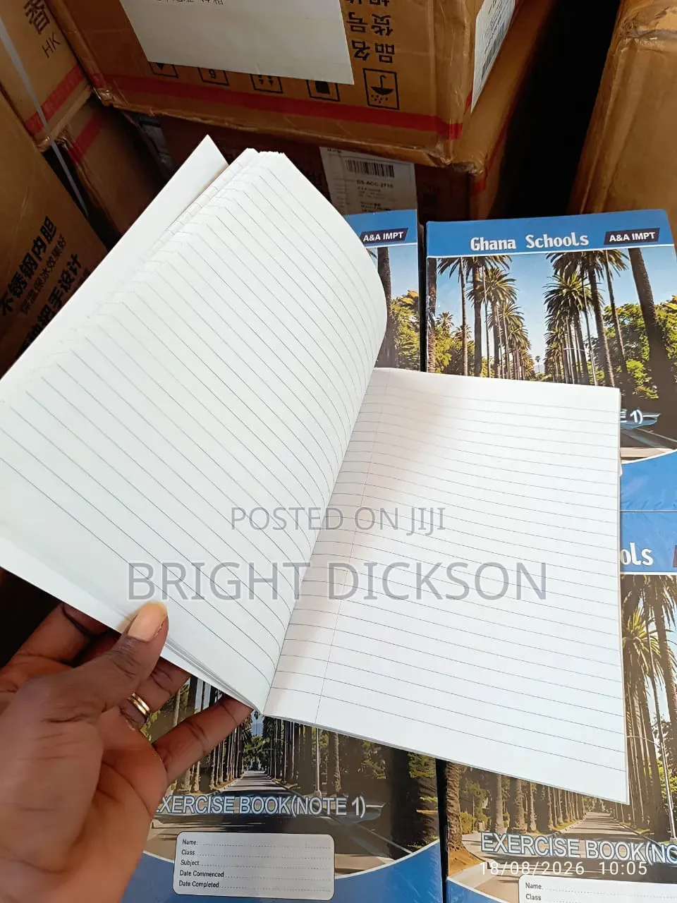 Exercise Books(Note 1)