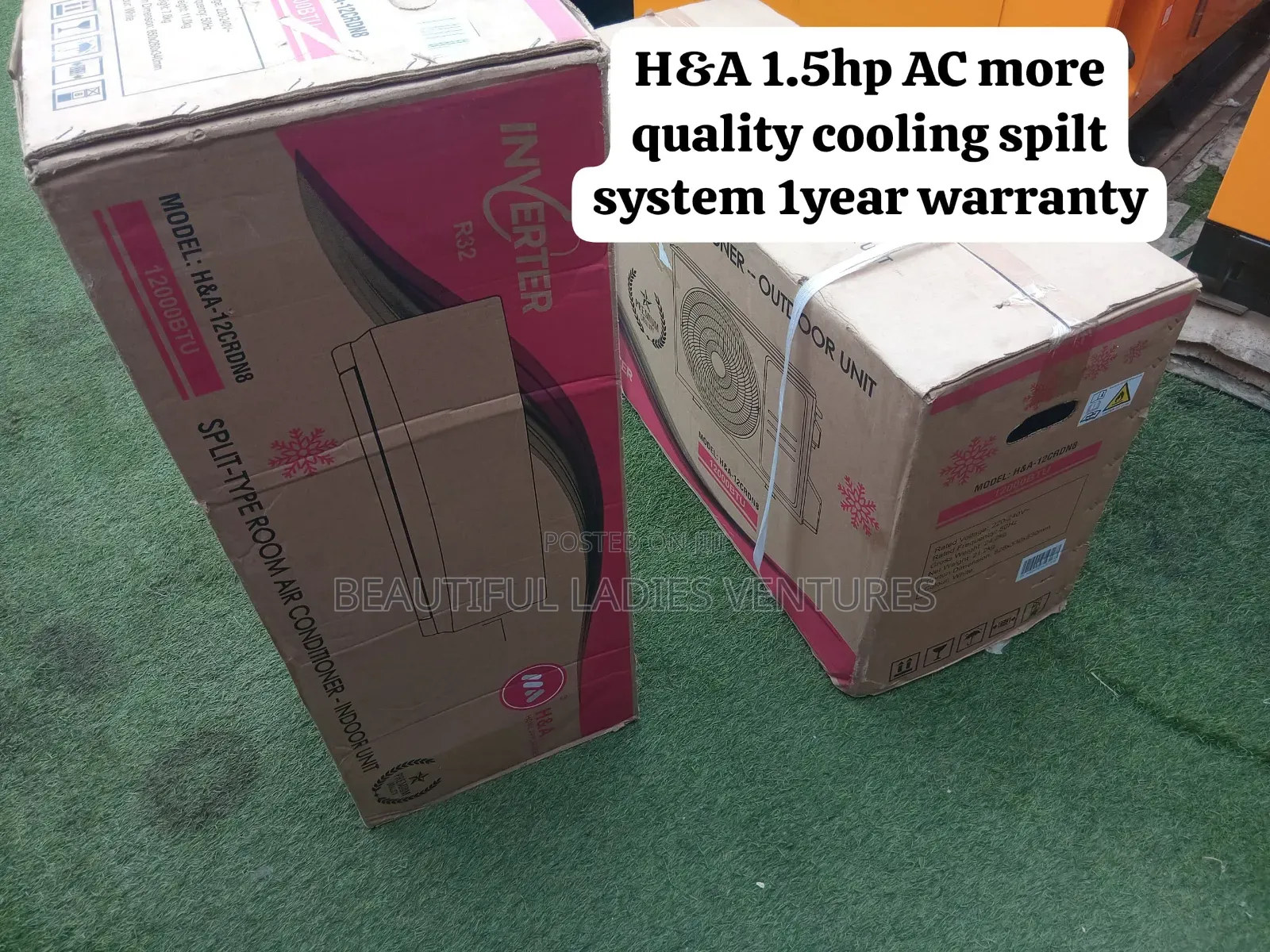 H&A 12,000 BTU Inverter AC – Premium Comfort at Its Best
