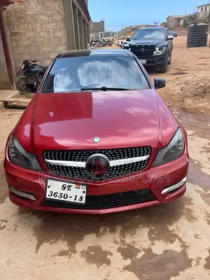 Mercedes-Benz C300 Sport 4Matic Sedan AWD (3.5L 6cyl 7A) 2013 Red