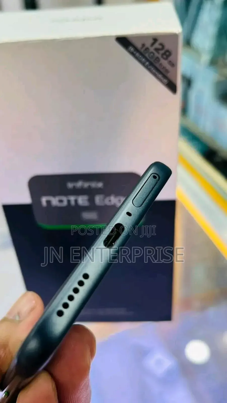 New Infinix Note Edge 128 GB Black