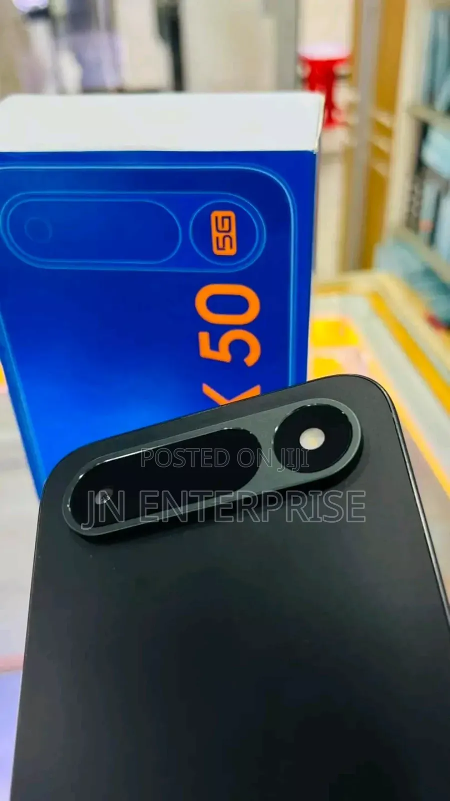 New Tecno Spark 50 5G 128 GB Black