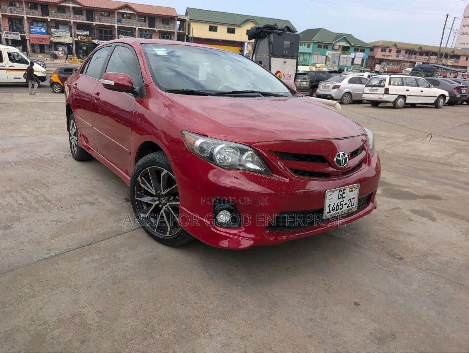 Toyota Corolla S 4dr Sedan (1.8L 4cyl 4A) 2009 Red