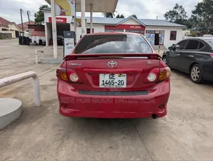Toyota Corolla S 4dr Sedan (1.8L 4cyl 4A) 2009 Red