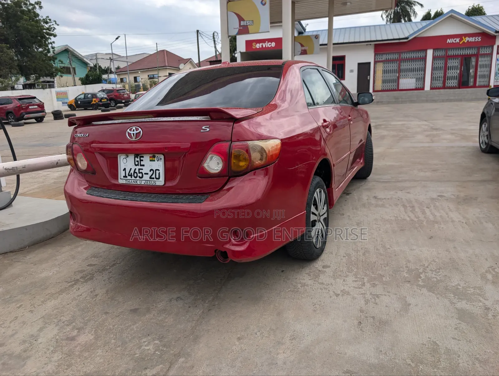 Toyota Corolla S 4dr Sedan (1.8L 4cyl 4A) 2009 Red