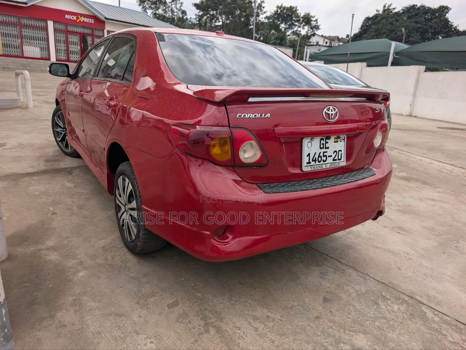 Toyota Corolla S 4dr Sedan (1.8L 4cyl 4A) 2009 Red