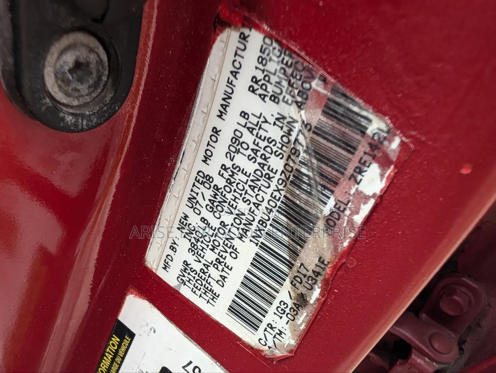 Toyota Corolla S 4dr Sedan (1.8L 4cyl 4A) 2009 Red