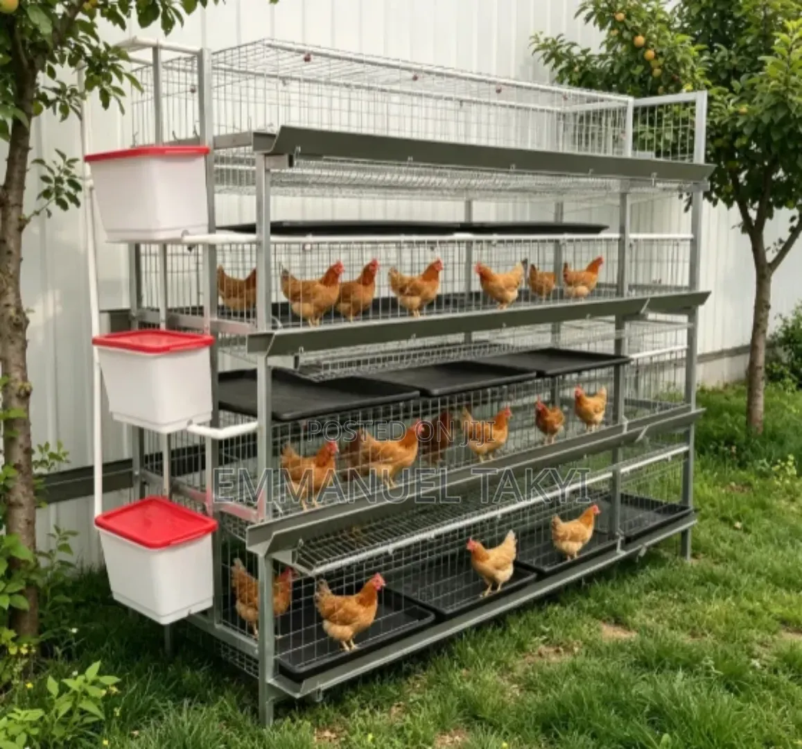 Chicken Cage H-Shape