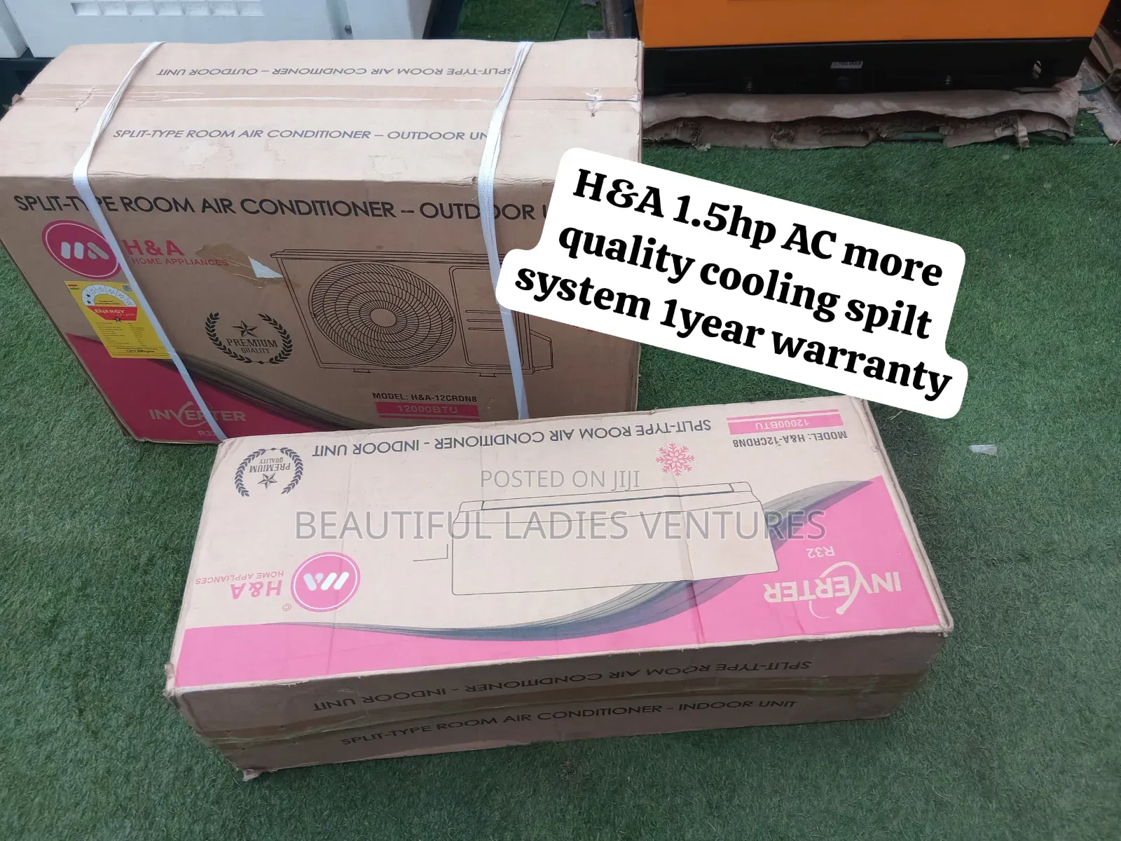 Massive H&A 1.5HP AC – Strong Cooling You Will Love