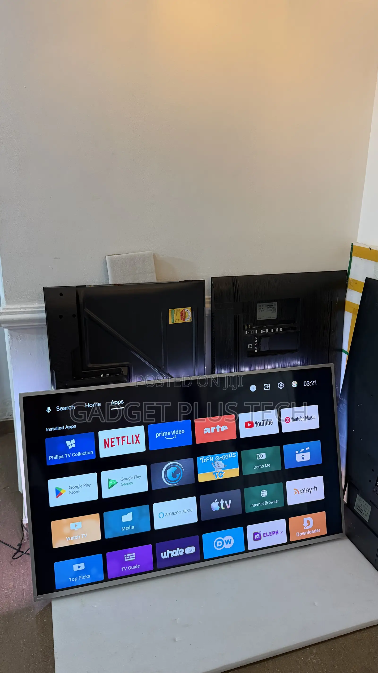 58” Philips 4K Andriod TV (Barely Visible Line in the Screen)