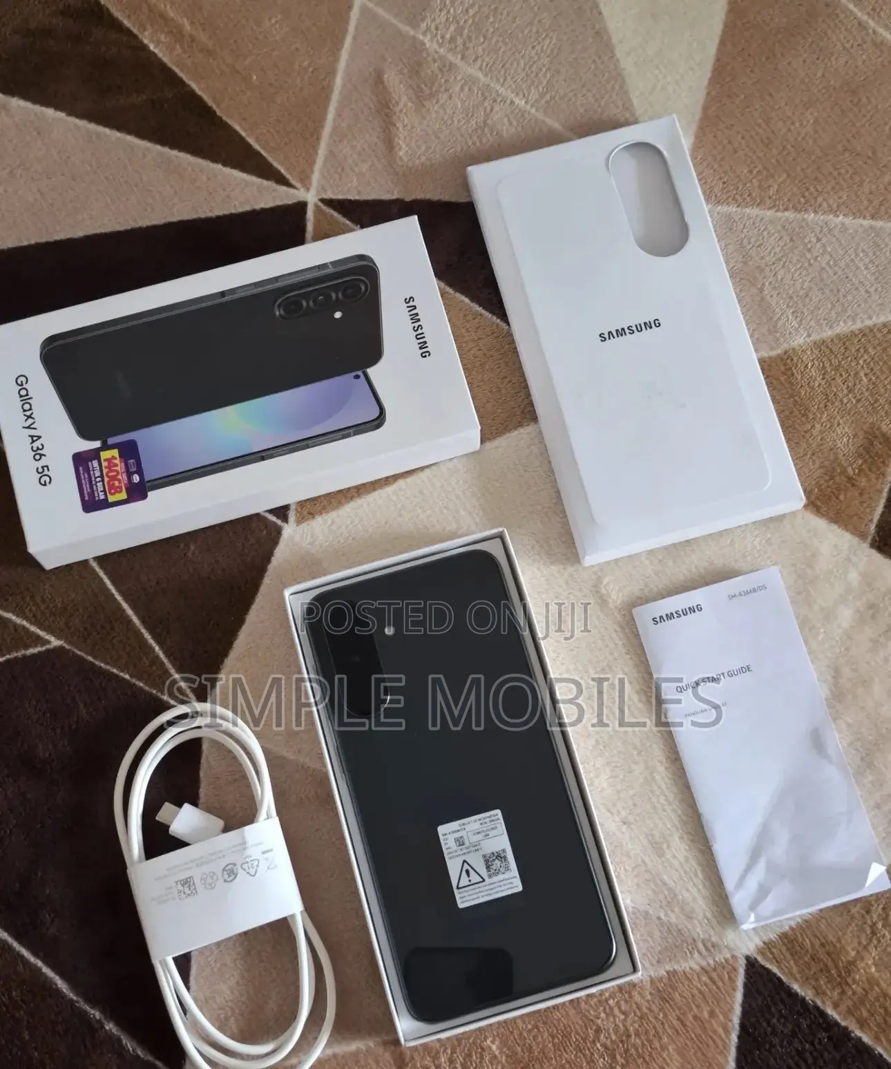 New Samsung Galaxy A36 256 GB Black