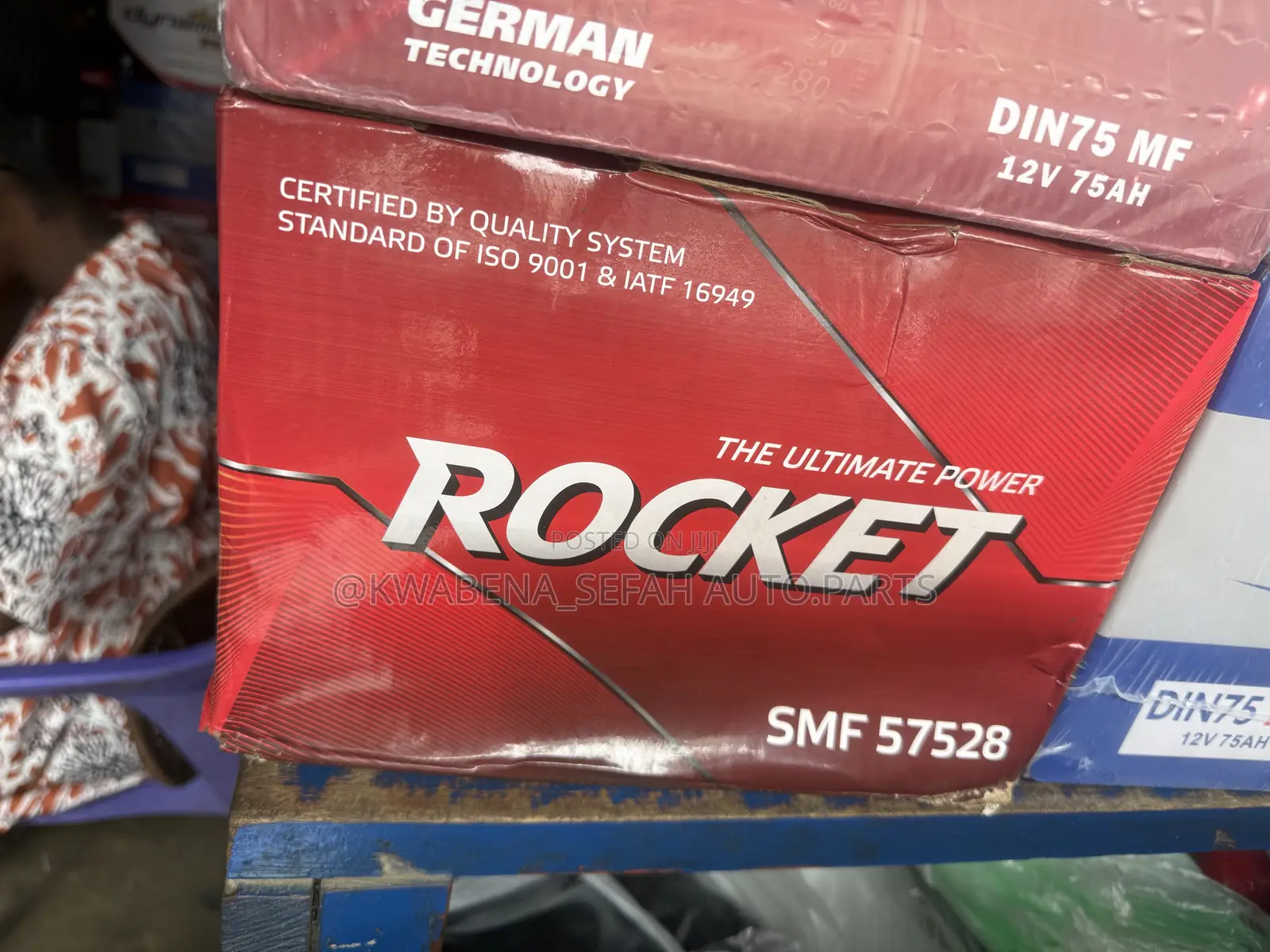 Original Rocket Car Battery Available for All Cars