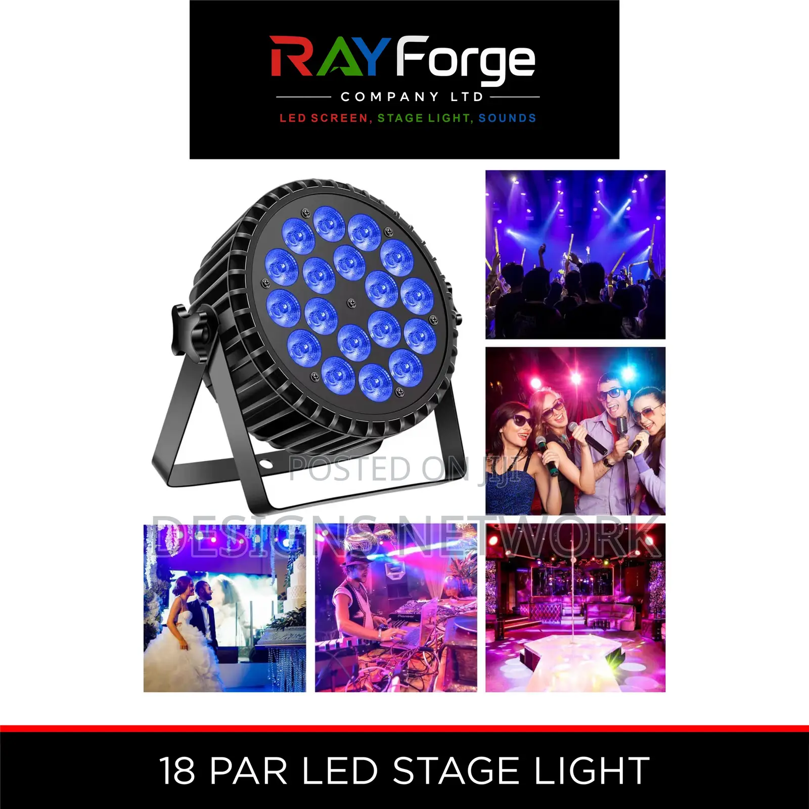18 Led Par Stage Light