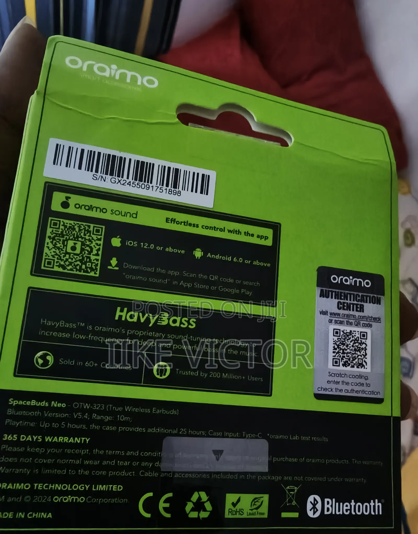 Oraimo Spacebuds Neo