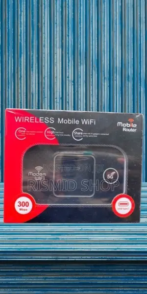 5G LTE Mobile WiFi Router – Up to 300Mbps