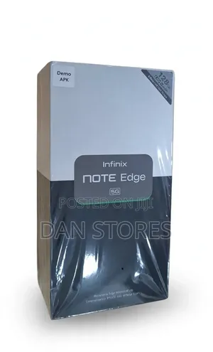 New Infinix Note Edge 256 GB Silver