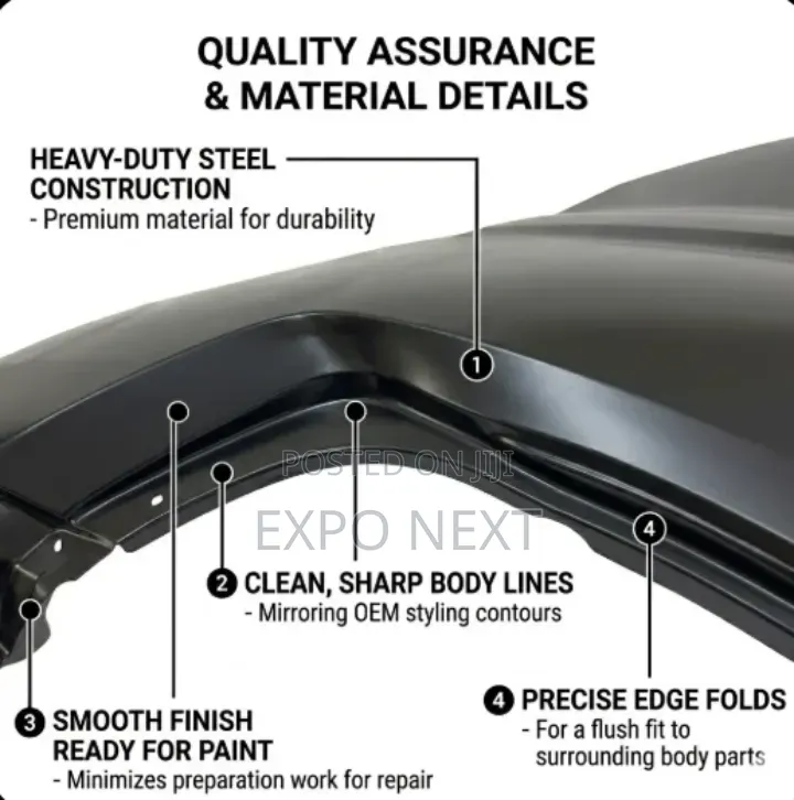 Highlander Rear Fender Panel Left Mudguard