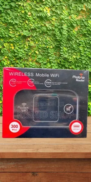 Smart 5G LTE Mobile WiFi Hotspot Router – 300Mbps