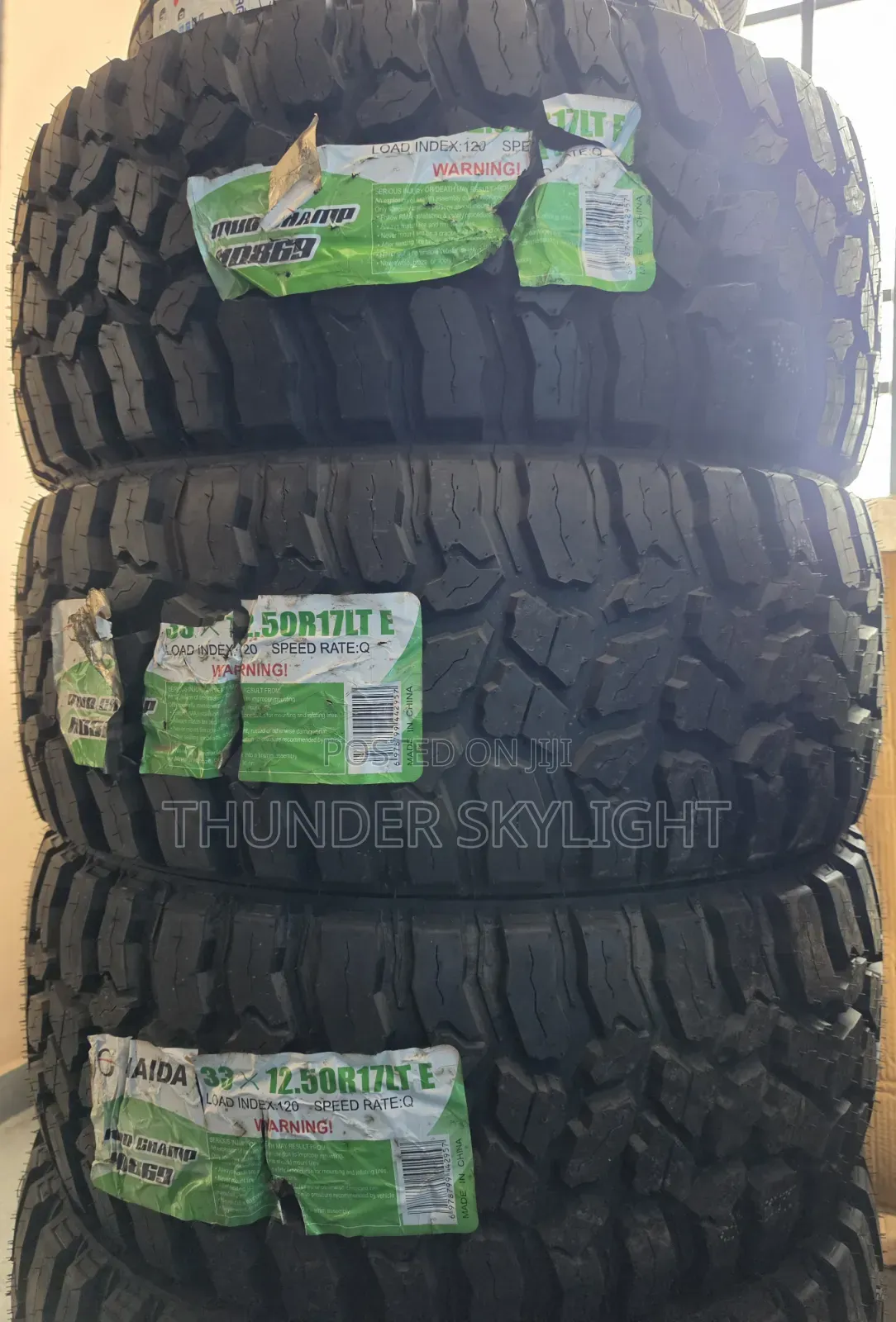 33x12.50R17LT Haida Mud Champ HD869 M/T 120Q Tyre