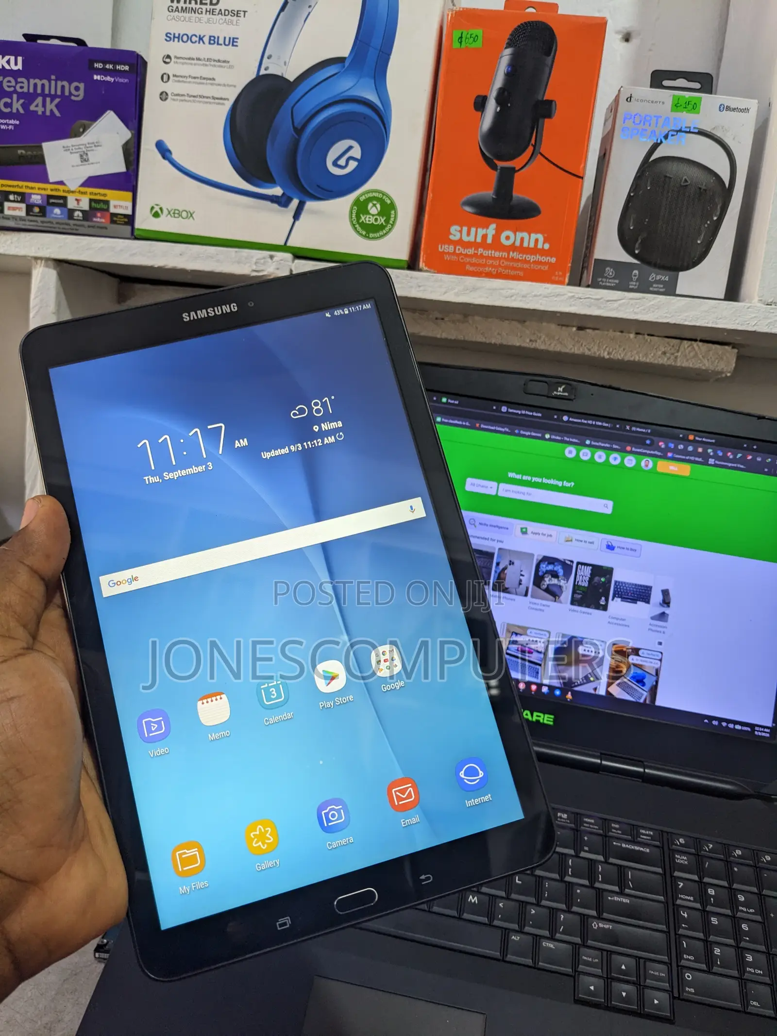 Samsung Galaxy Tab E 8.0 16 GB Black