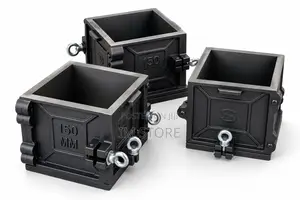 3-Piece Concrete Test Mold for Concrete Cube Testing in Ghana