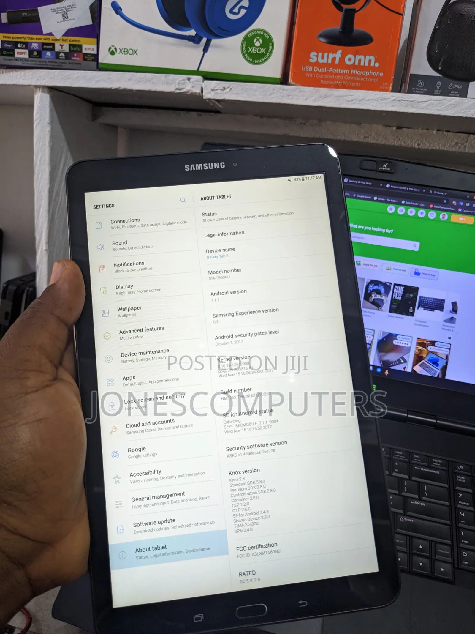 Samsung Galaxy Tab E 8.0 16 GB Black
