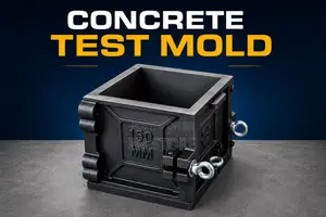 Concrete Test Mold for Accurate Cube Strength Testing