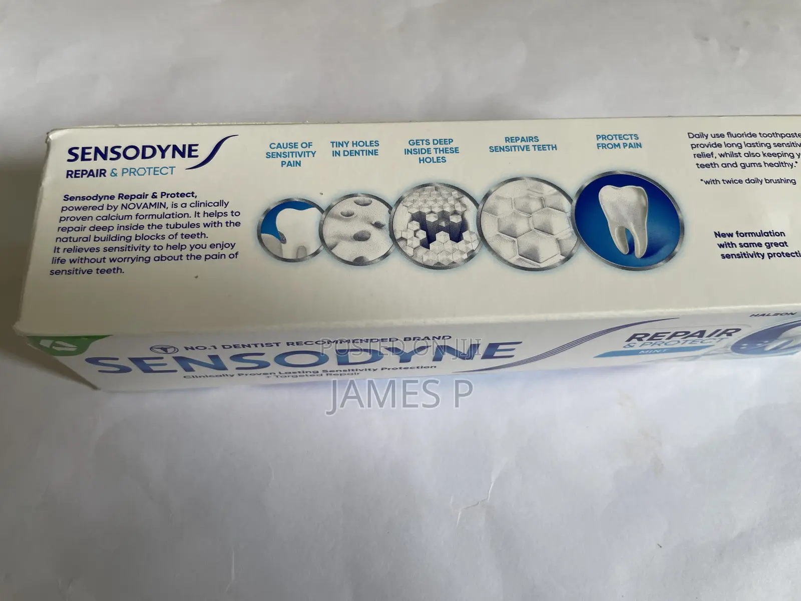 Sensodyne Repair and Protect, From UK