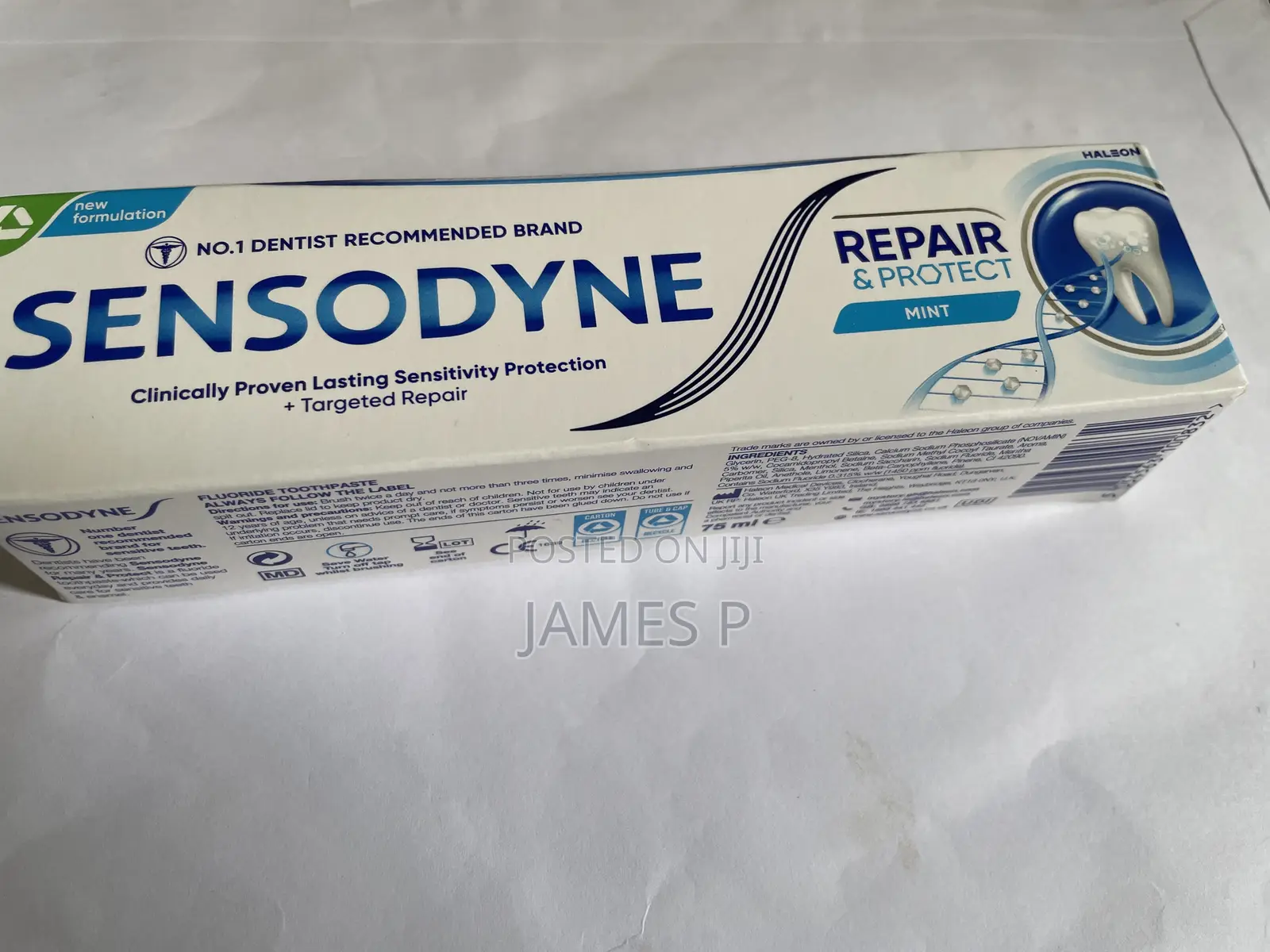Sensodyne Repair and Protect, From UK