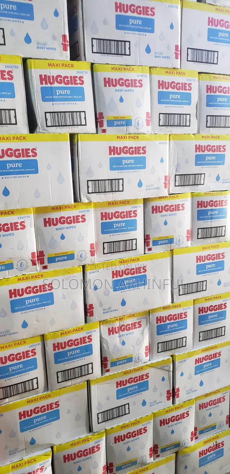 Huggies Pure Baby Wipes