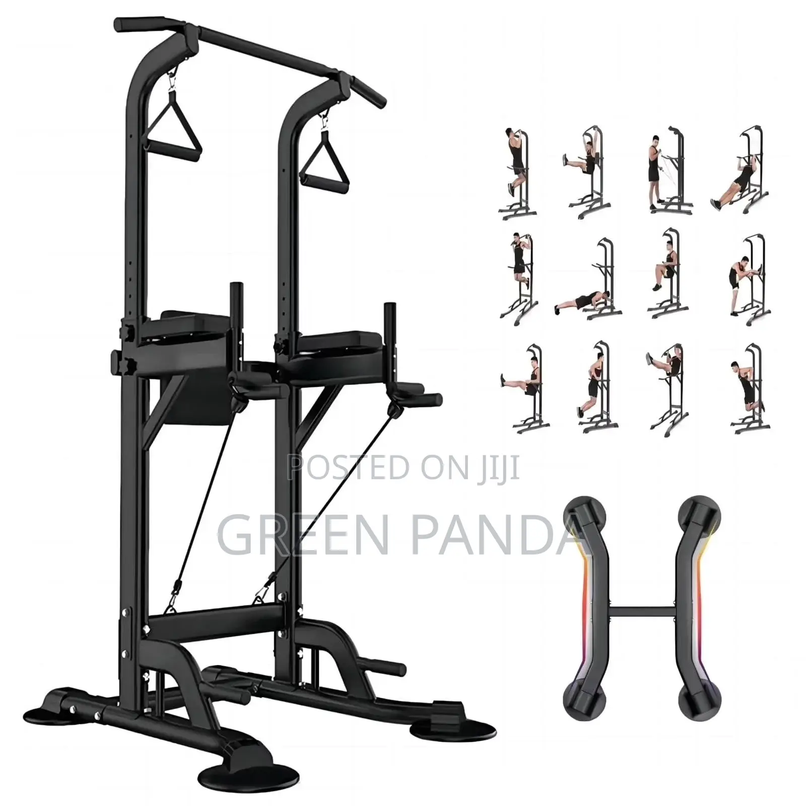 Multi-Function Power Tower – Pull Up, Dip & Push Up Station