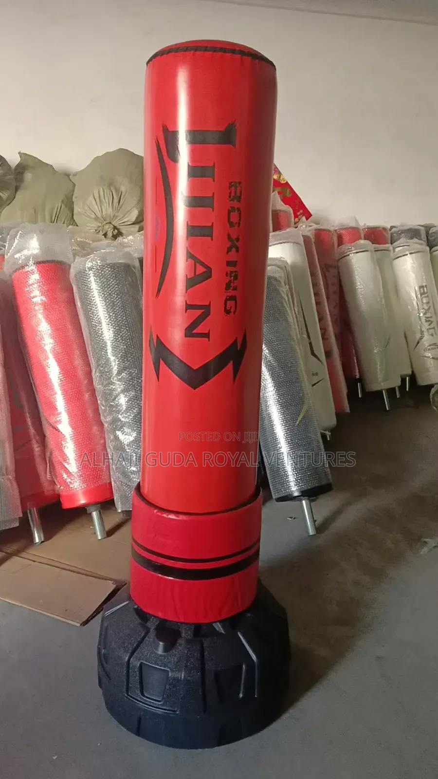 Boxing Bag and Gloves