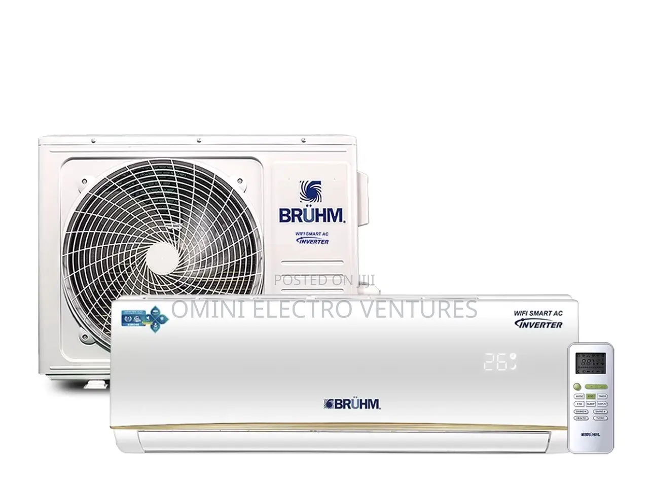 Fast Chilling Bruhm 1.5 HP Alr Conditioner