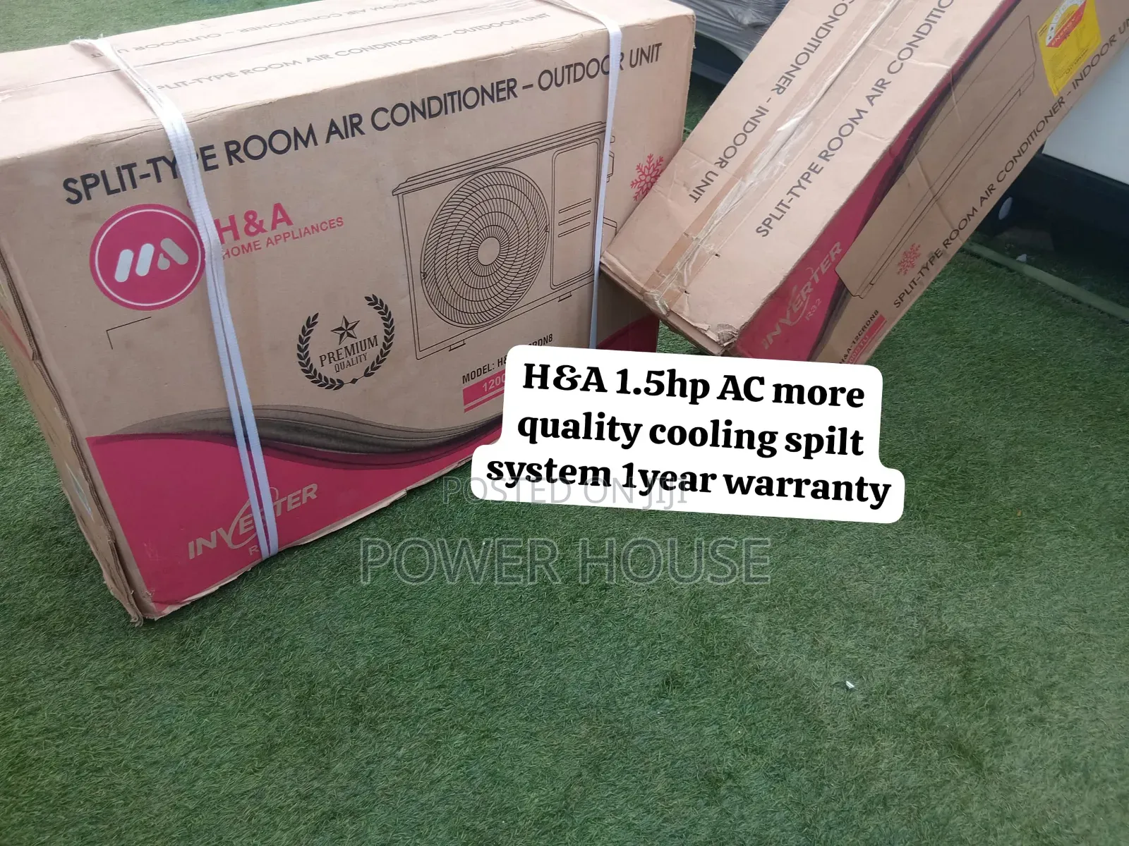 H&A 12,000 BTU Inverter AC – Powerful Cooling at Its Finest