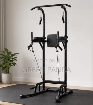 Multi-Function Power Tower – Pull Up, Dip & Push Up Station