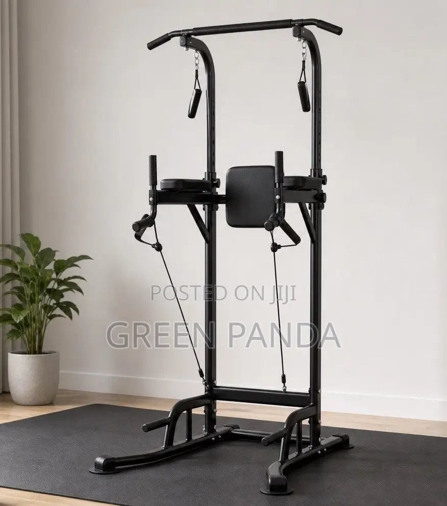 Multi-Function Power Tower – Pull Up, Dip & Push Up Station