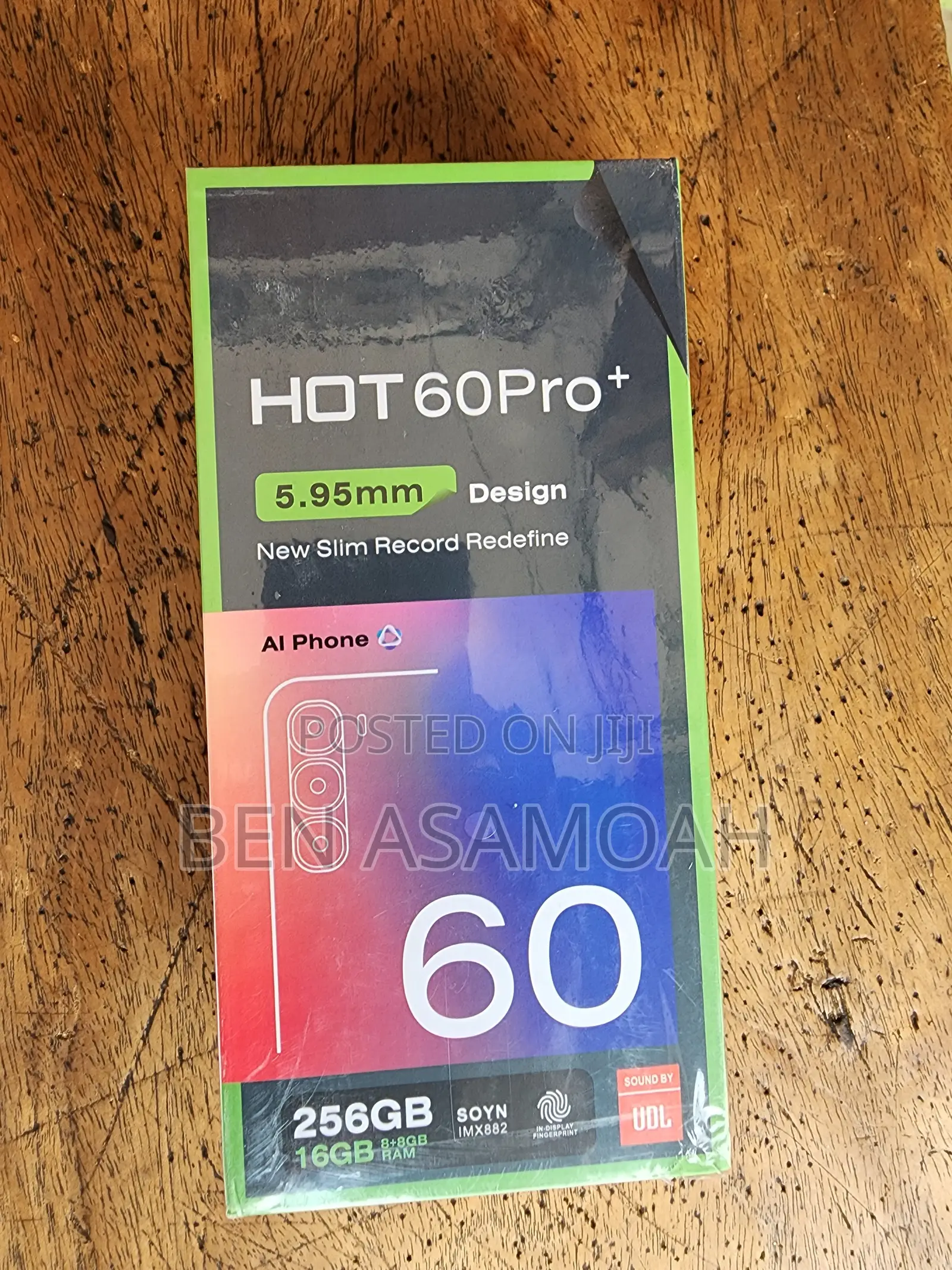 New Infinix Hot 60 Pro+ 256 GB Black