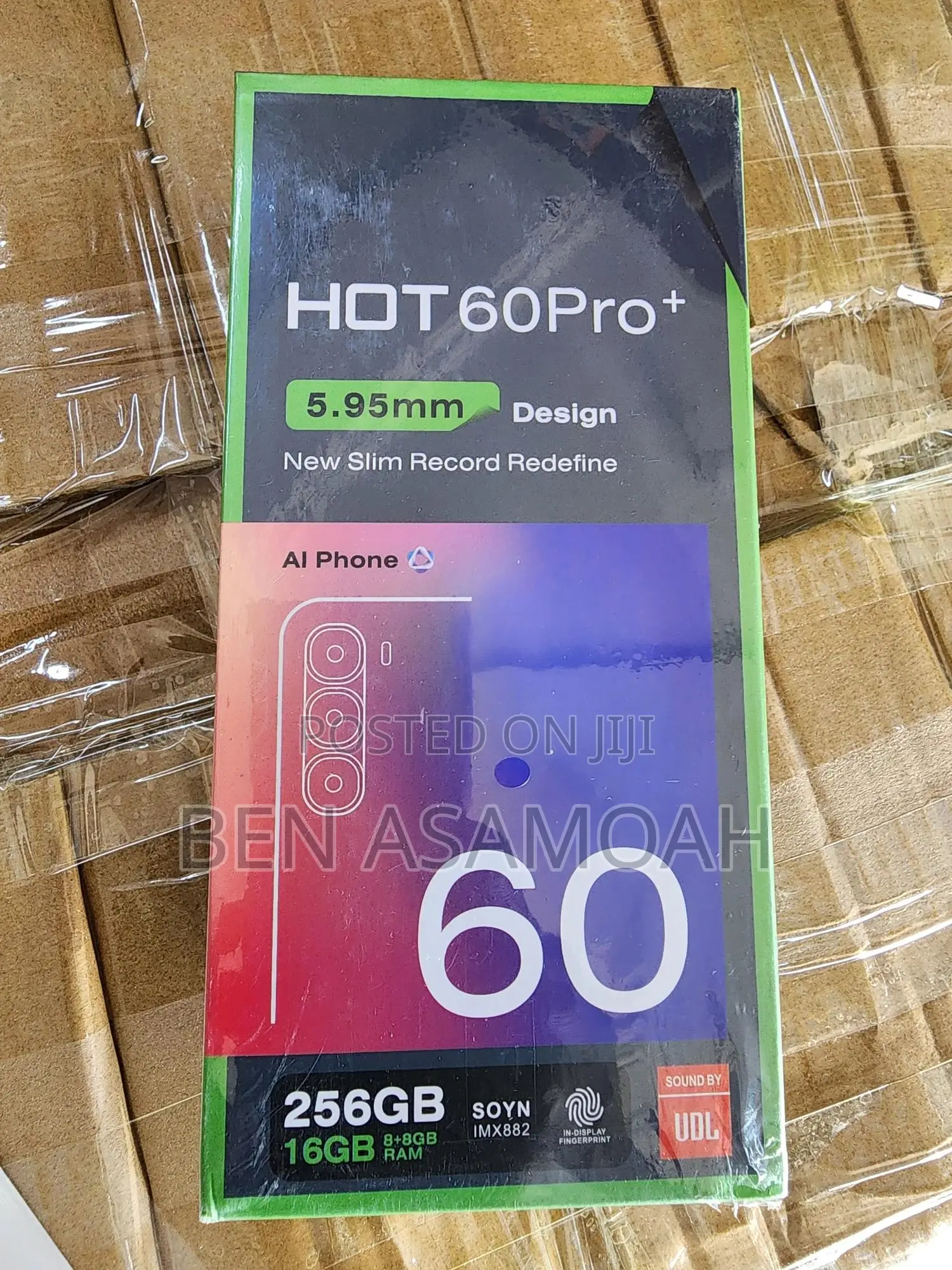 New Infinix Hot 60 Pro+ 256 GB Black