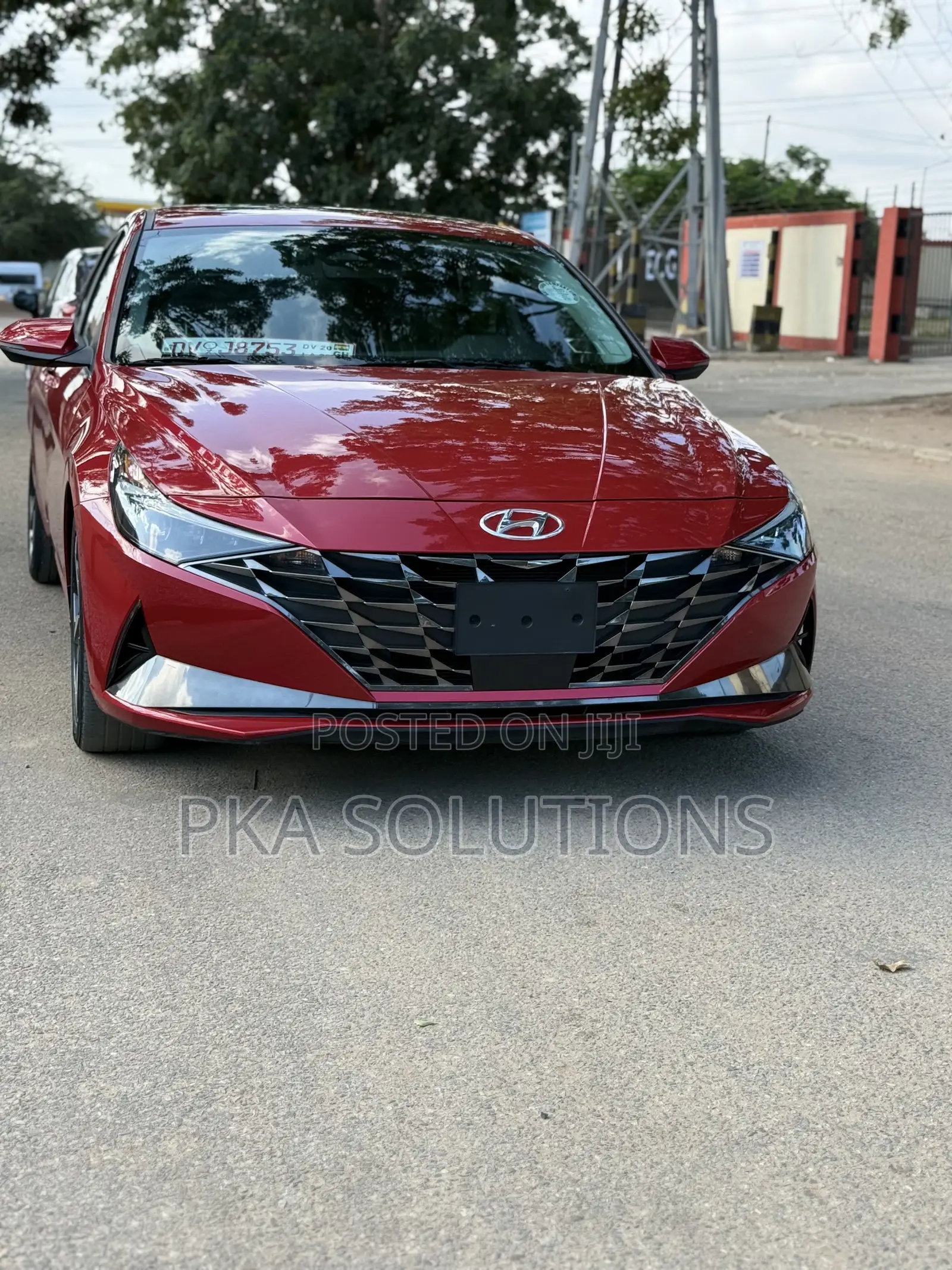 Hyundai Elantra Limited 2023 Red