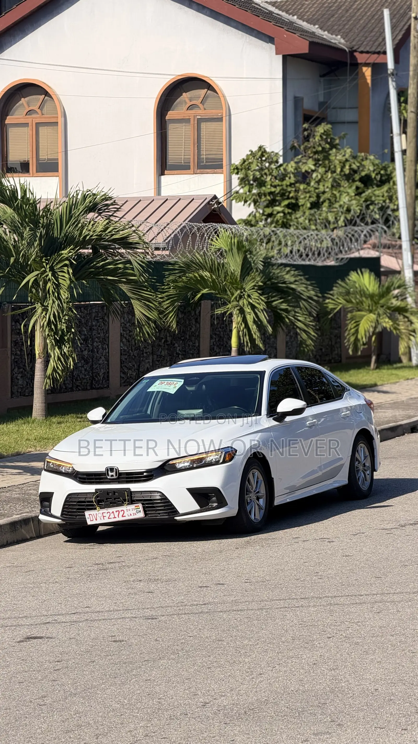 Honda Civic EX 2022 White