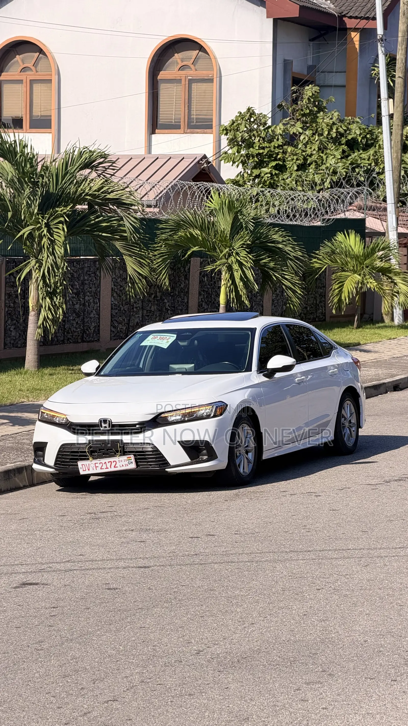 Honda Civic EX 2022 White