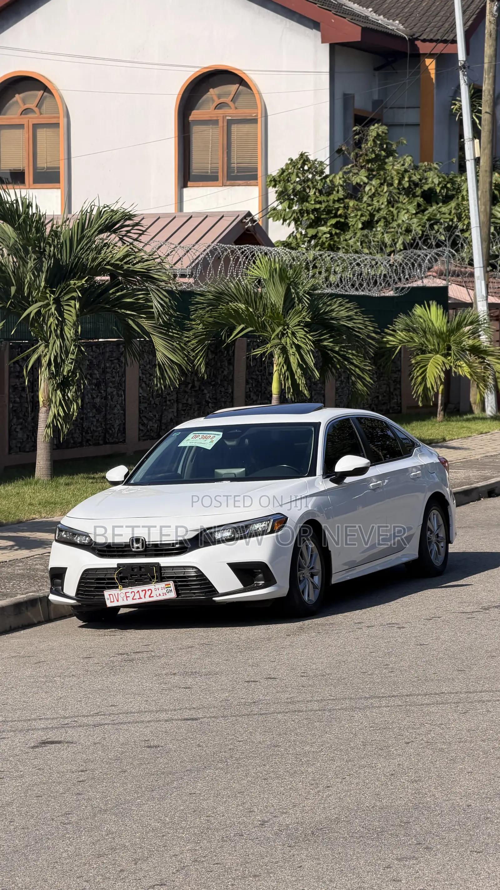 Honda Civic EX 2022 White