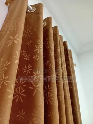 Two Layers in One Blackout Curtain 4.5ft X 8.5ft.