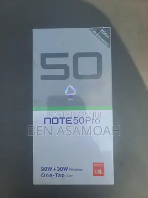New Infinix Note 50s 256 GB Black