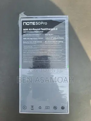 New Infinix Note 50s 256 GB Black